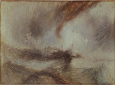 Sneeuwstorm door Joseph Mallord William Turner